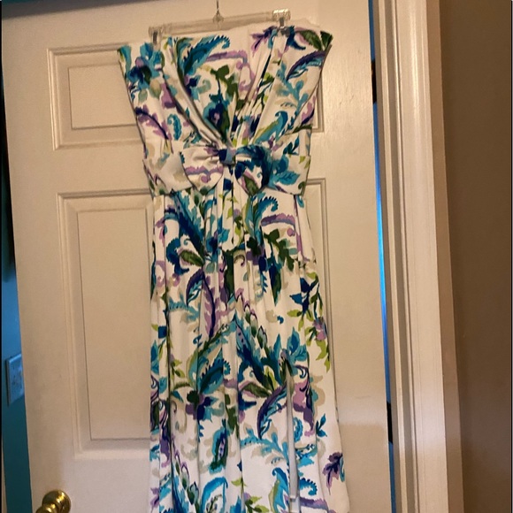 Lauren Ralph Lauren Strapless Dress - Picture 4 of 4